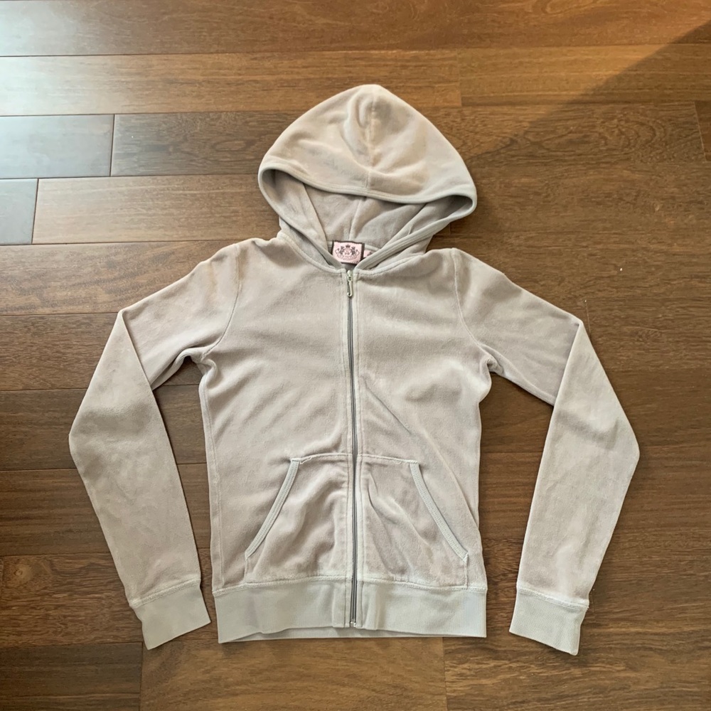 Juicy Couture Nude Zip Up (more taupe/grey)